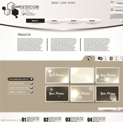 網頁設計 如何選擇與運用模板圖片提升視覺吸引力